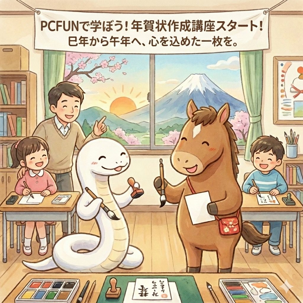 年賀状作成講座